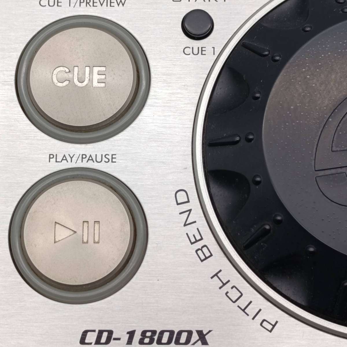 Gemini CD-1800X DJ CD Player with Scratch Wheel and Built-in Effects