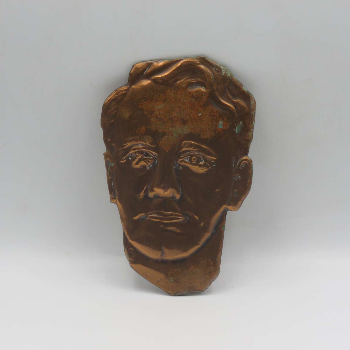 Vintage Rhodesian Copper Ian Douglas Smith plaque