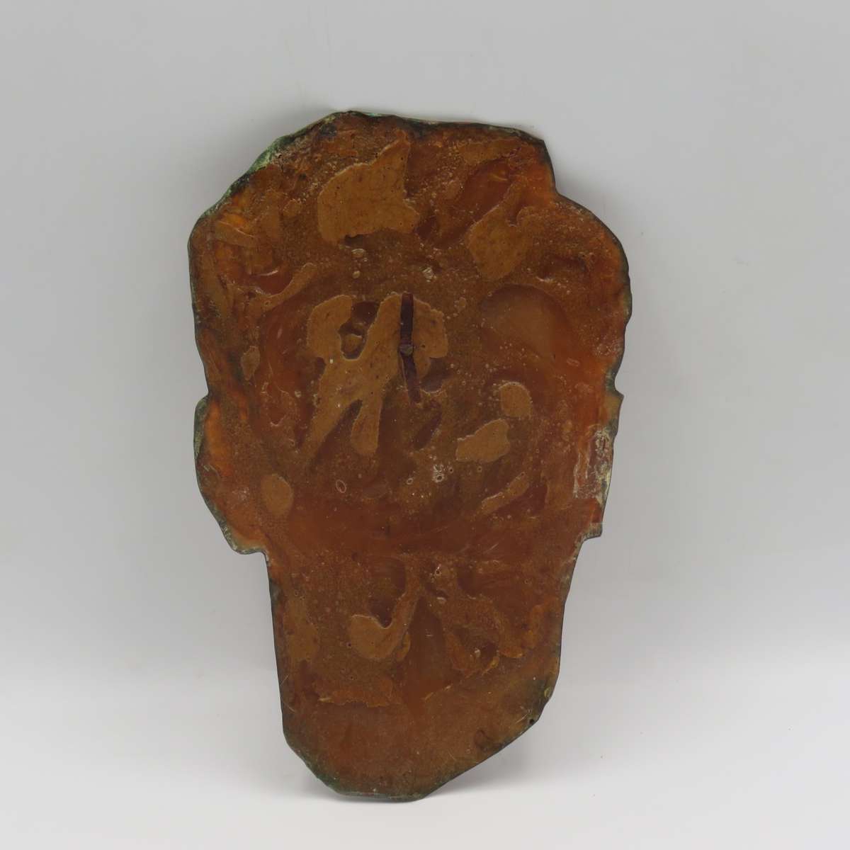 Vintage Rhodesian Copper Ian Douglas Smith plaque