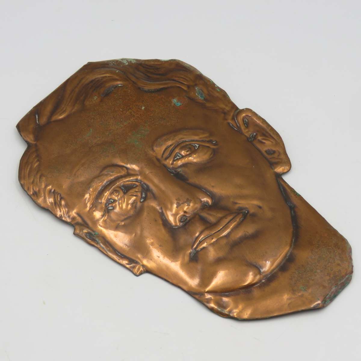 Vintage Rhodesian Copper Ian Douglas Smith plaque