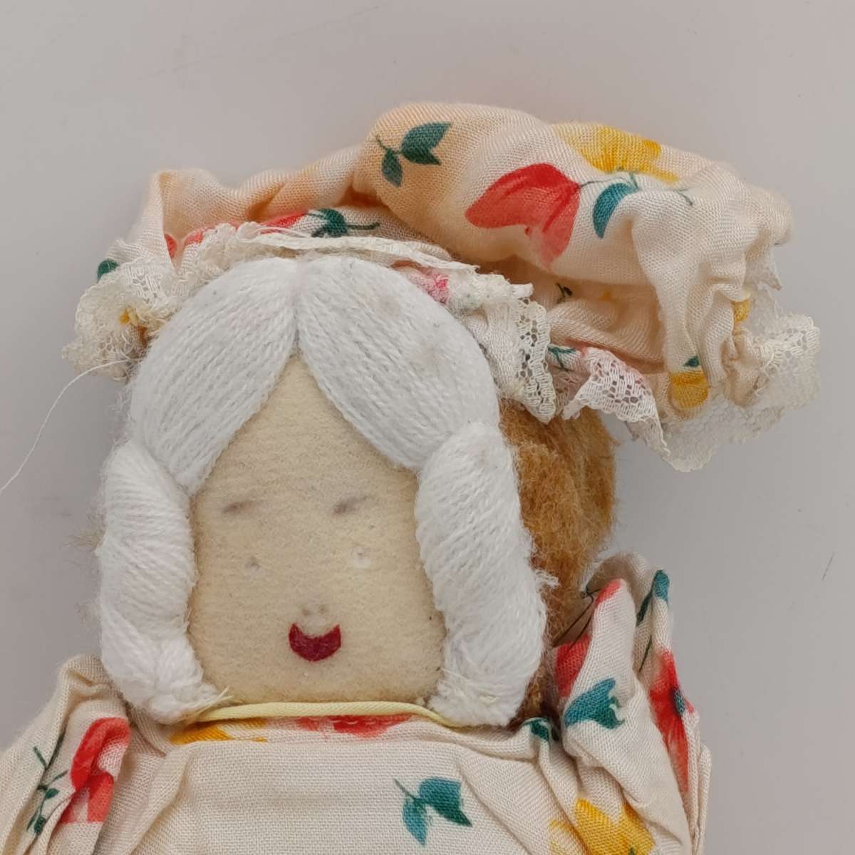 Vintage Litlle Red Riding hood and Wolf reversible doll