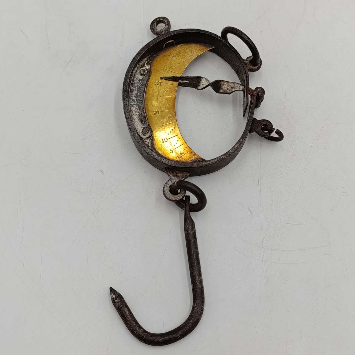 Antique 40/300 pound hanging scale