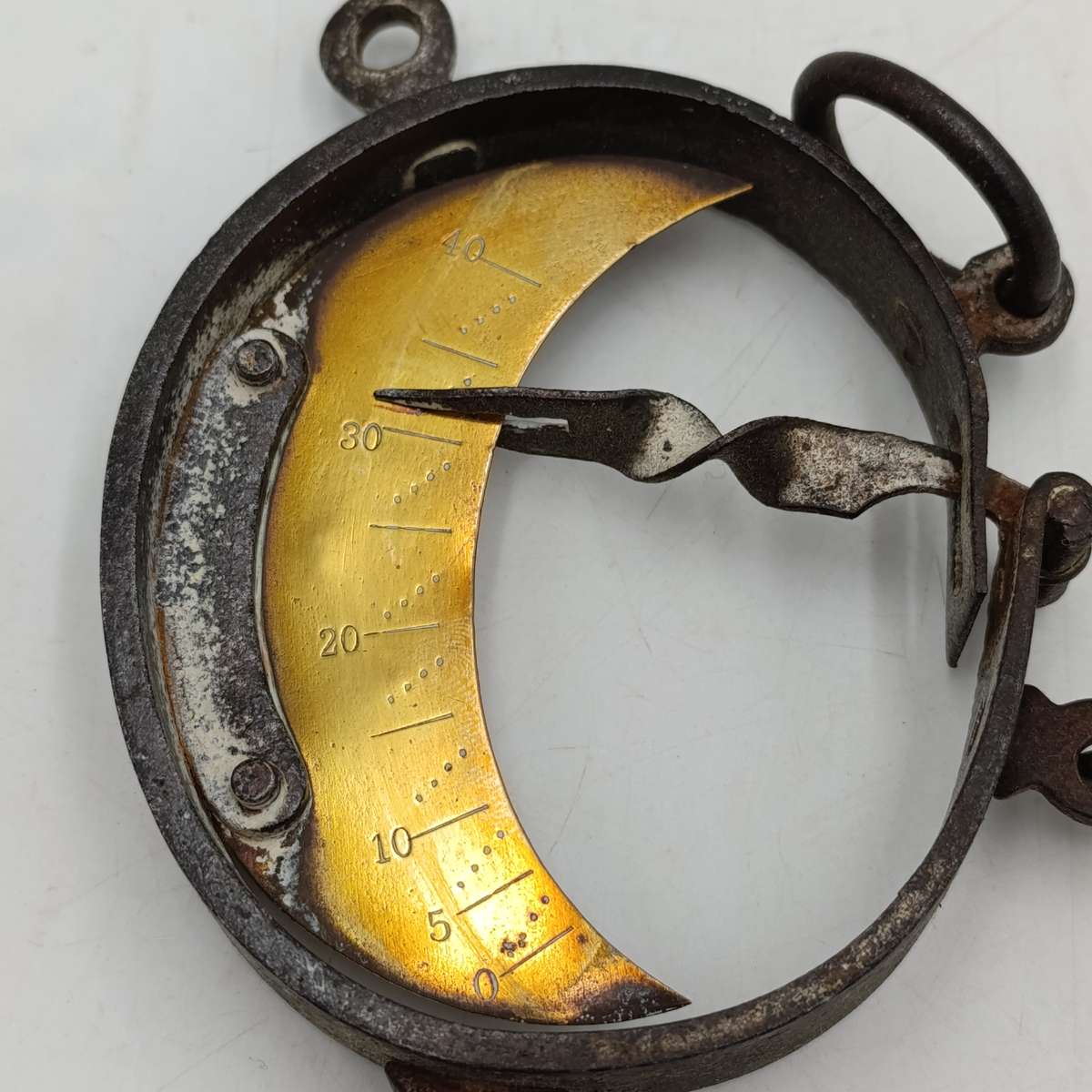 Antique 40/300 pound hanging scale