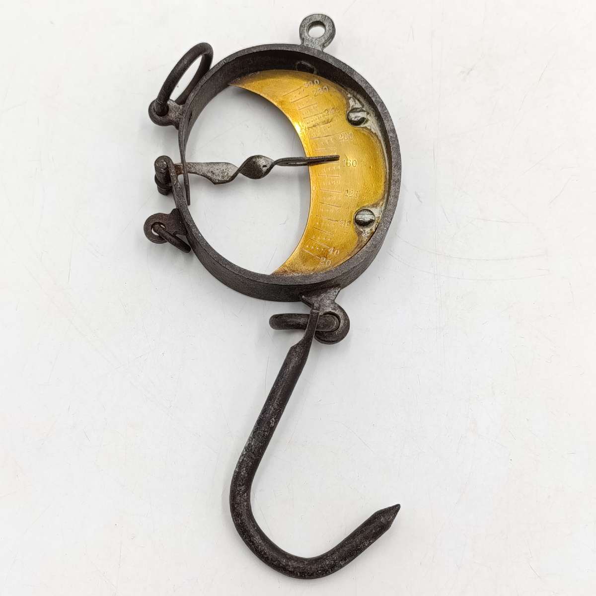 Antique 40/300 pound hanging scale