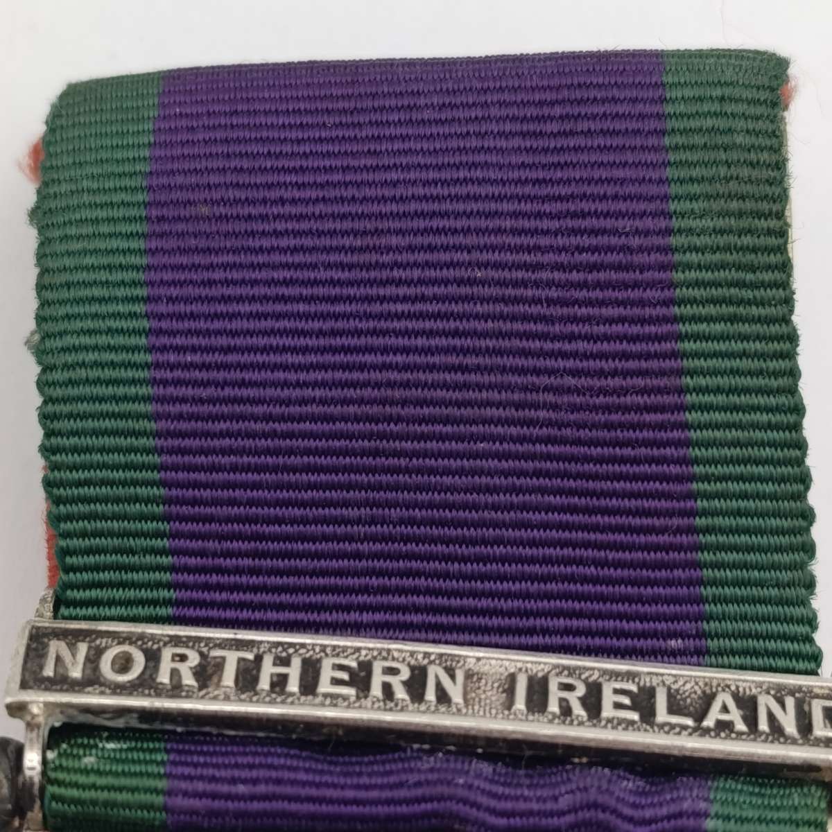 Campaign Service medal with Northern Ireland clasp issued to 24477036 Guardsman CE Channings