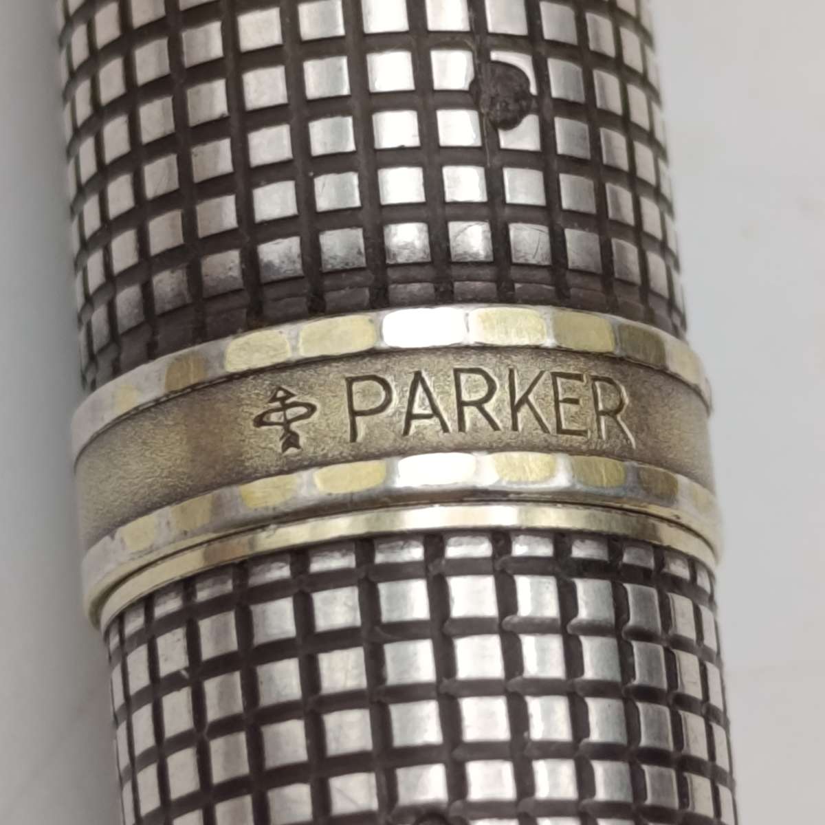 Parker Premium Collection Sterling pen and pencil set with fountain pen and 18kt nib