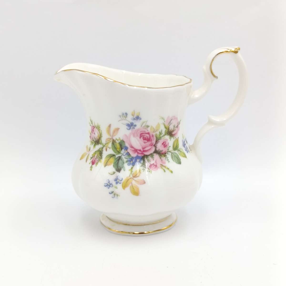 Vintage Royal Albert Moss Rose milk jug