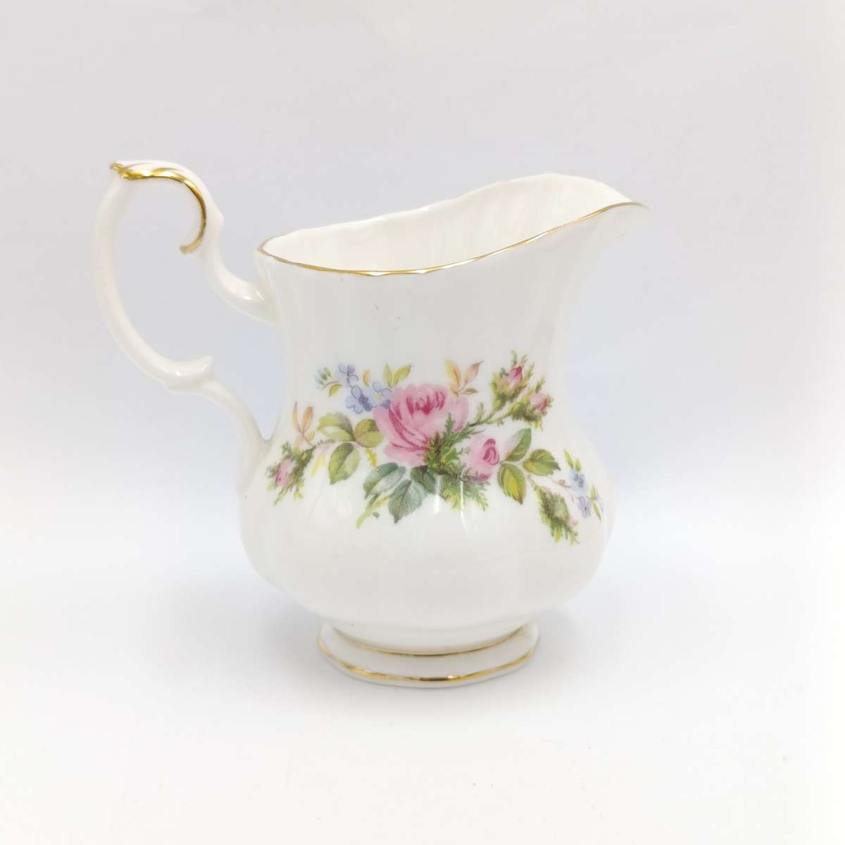 Vintage Royal Albert Moss Rose milk jug