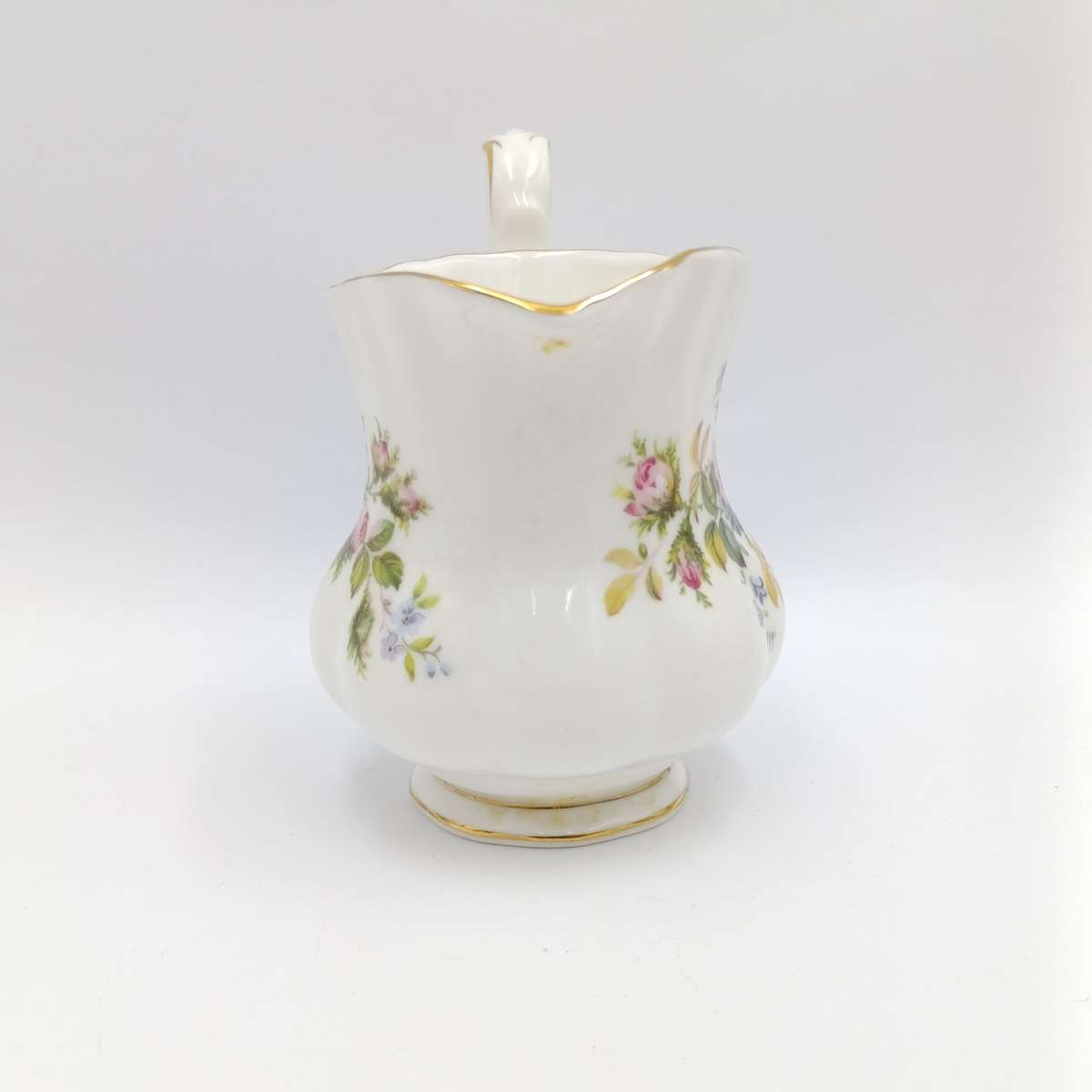 Vintage Royal Albert Moss Rose milk jug