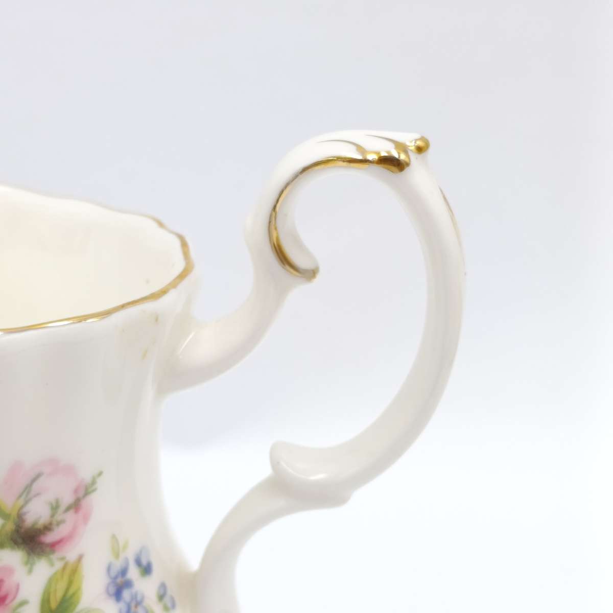 Vintage Royal Albert Moss Rose milk jug