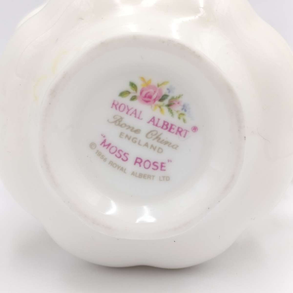 Vintage Royal Albert Moss Rose milk jug