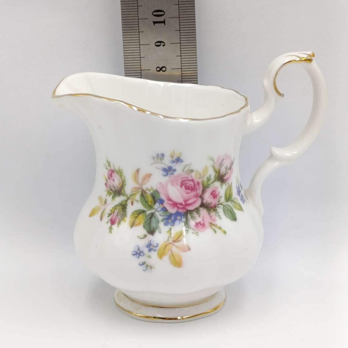 Vintage Royal Albert Moss Rose milk jug