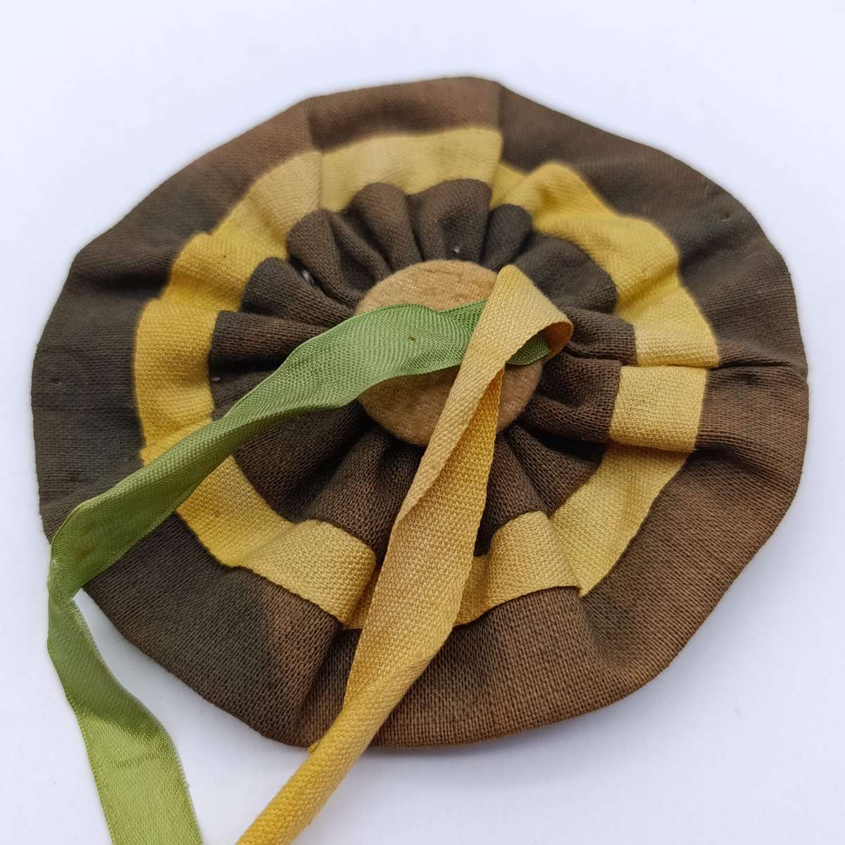 Vintage 1953 Springboks vs Wallabies Port Elizabeth match ribbons with Rossette