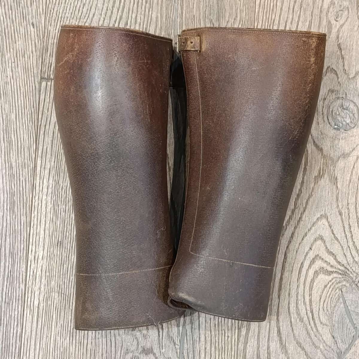 WW1 Military Leather Puttees - used by officers