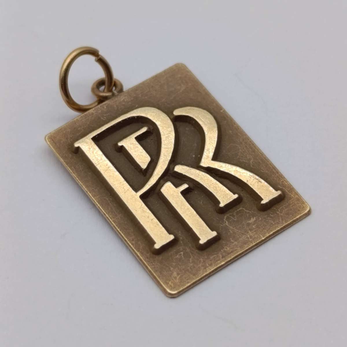 Rolls Royce 14 kt vintage gold pendant 2,9g