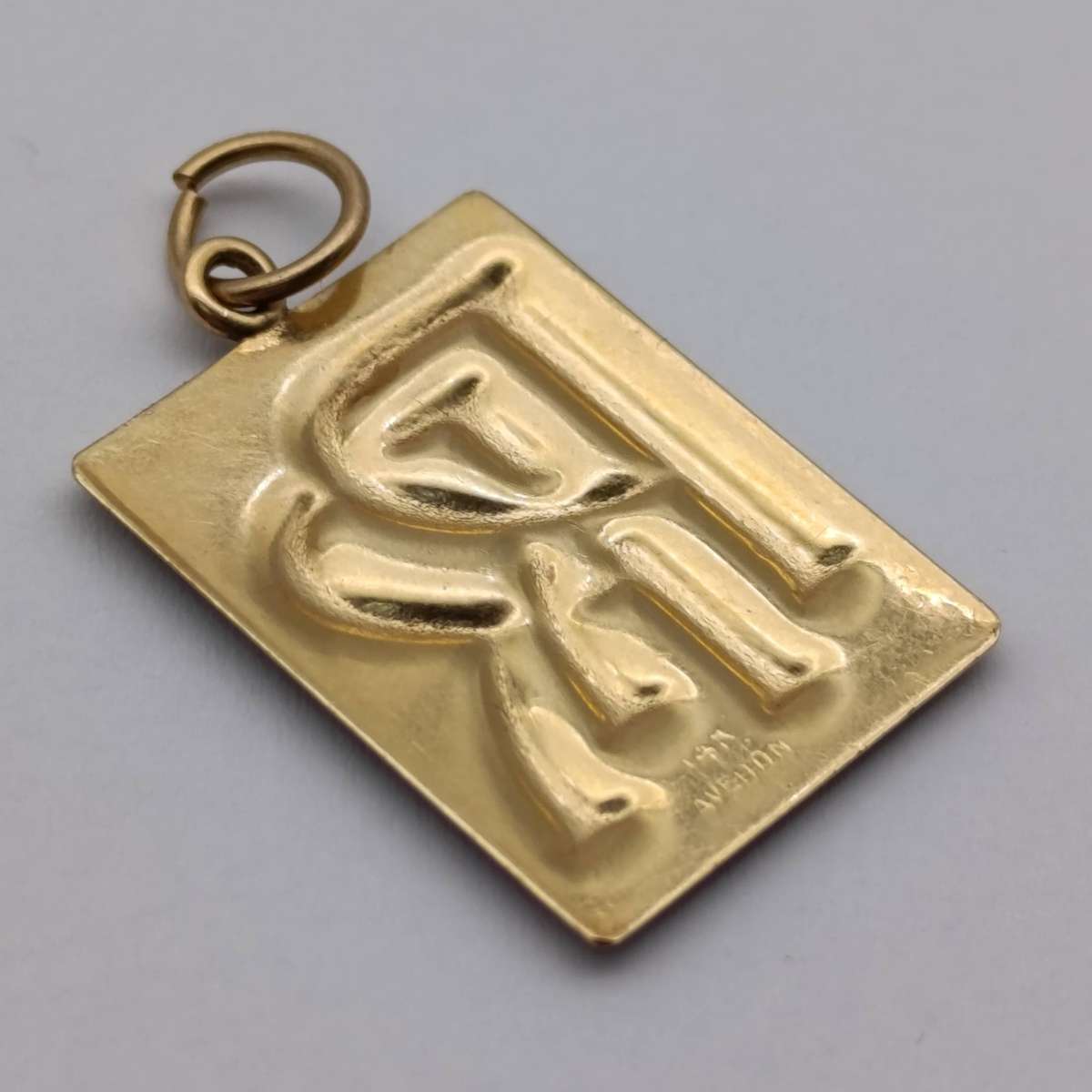 Rolls Royce 14 kt vintage gold pendant 2,9g