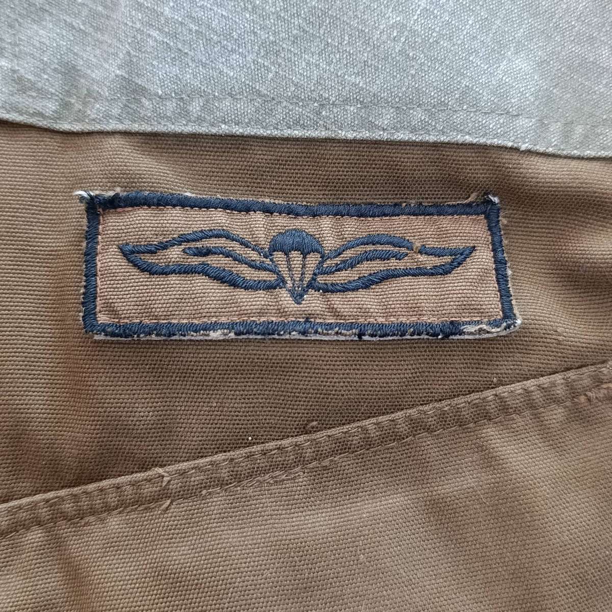 SADF Slangvel Paratrooper jump smock jacket of Captain Browne of 44 Parachute Battalion