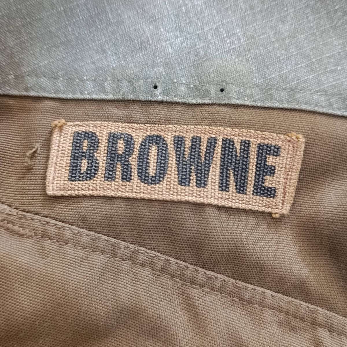 SADF Slangvel Paratrooper jump smock jacket of Captain Browne of 44 Parachute Battalion