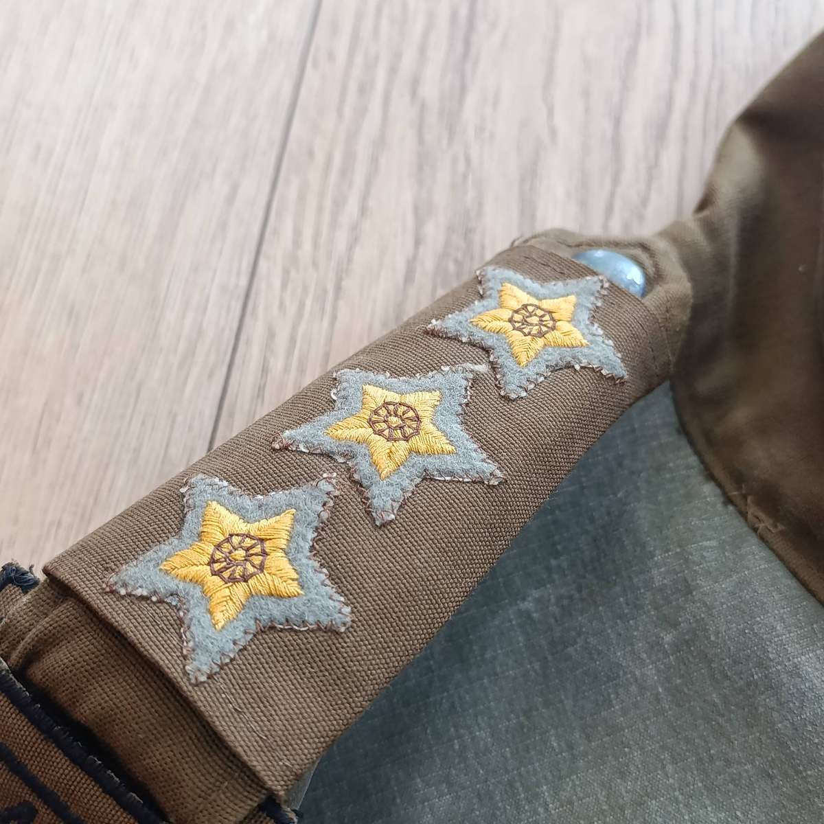 SADF Slangvel Paratrooper jump smock jacket of Captain Browne of 44 Parachute Battalion