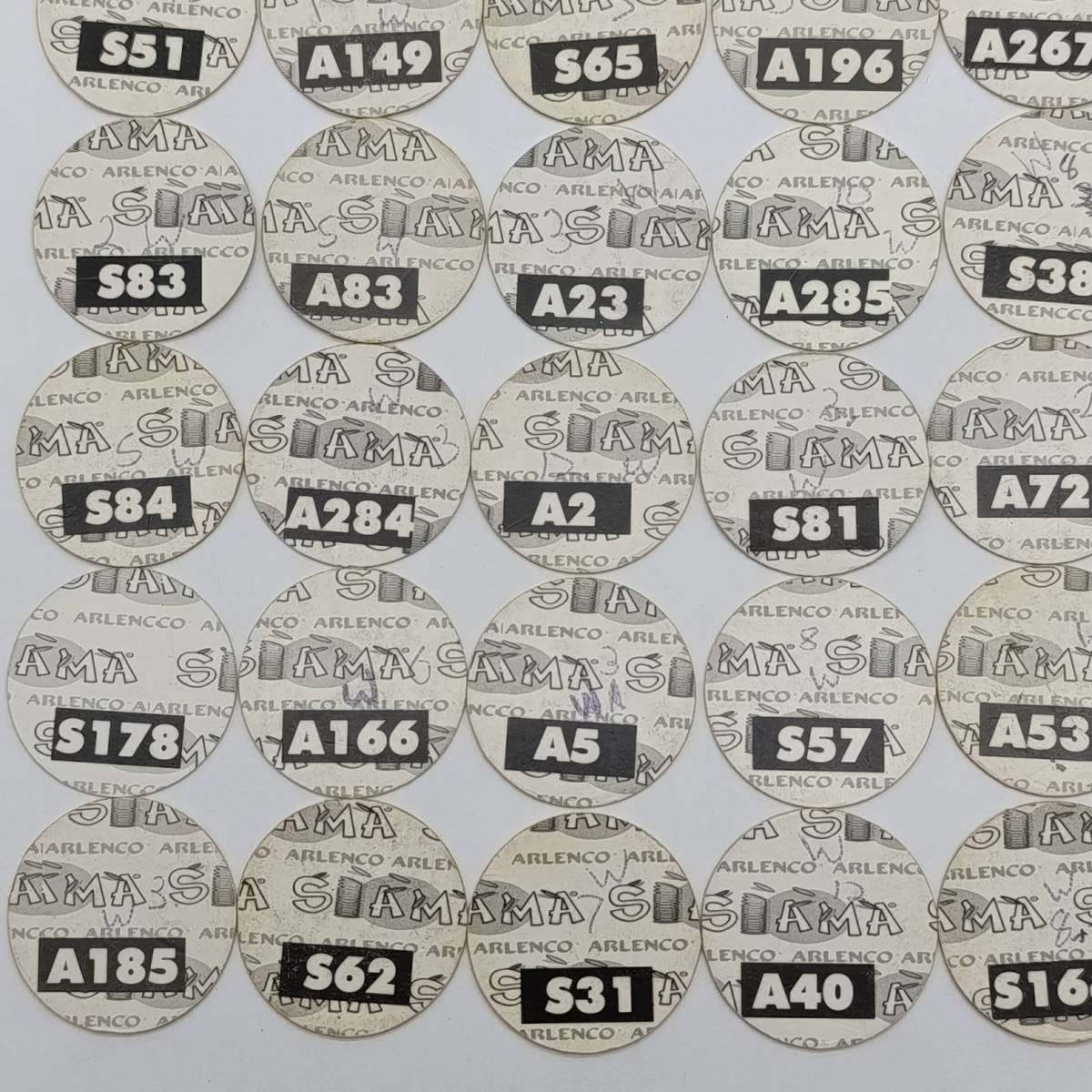 Lot of 107 Arlenco Slama's of 1995 Rugby World Cup