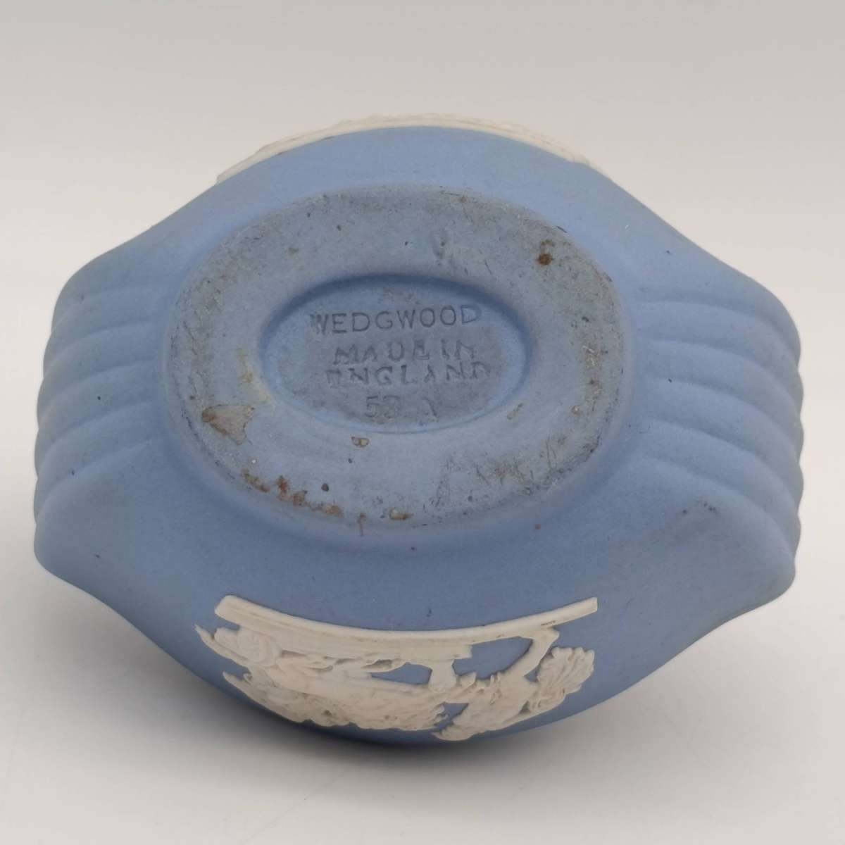 Vintage Ronson table lighter with Wedgewood base