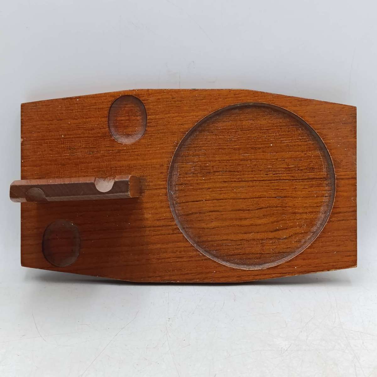 Vintage Smoking pipe stand with tobacco holder and Orlik smoking pipe