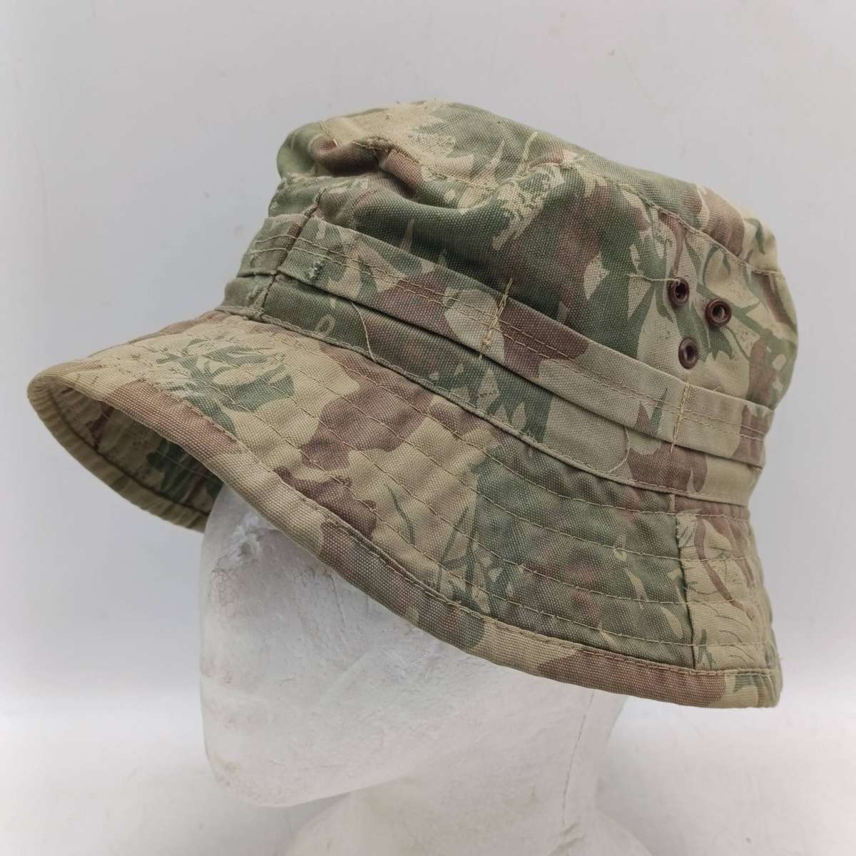 Old SA Police task force koevoet camo bush hat - size 53