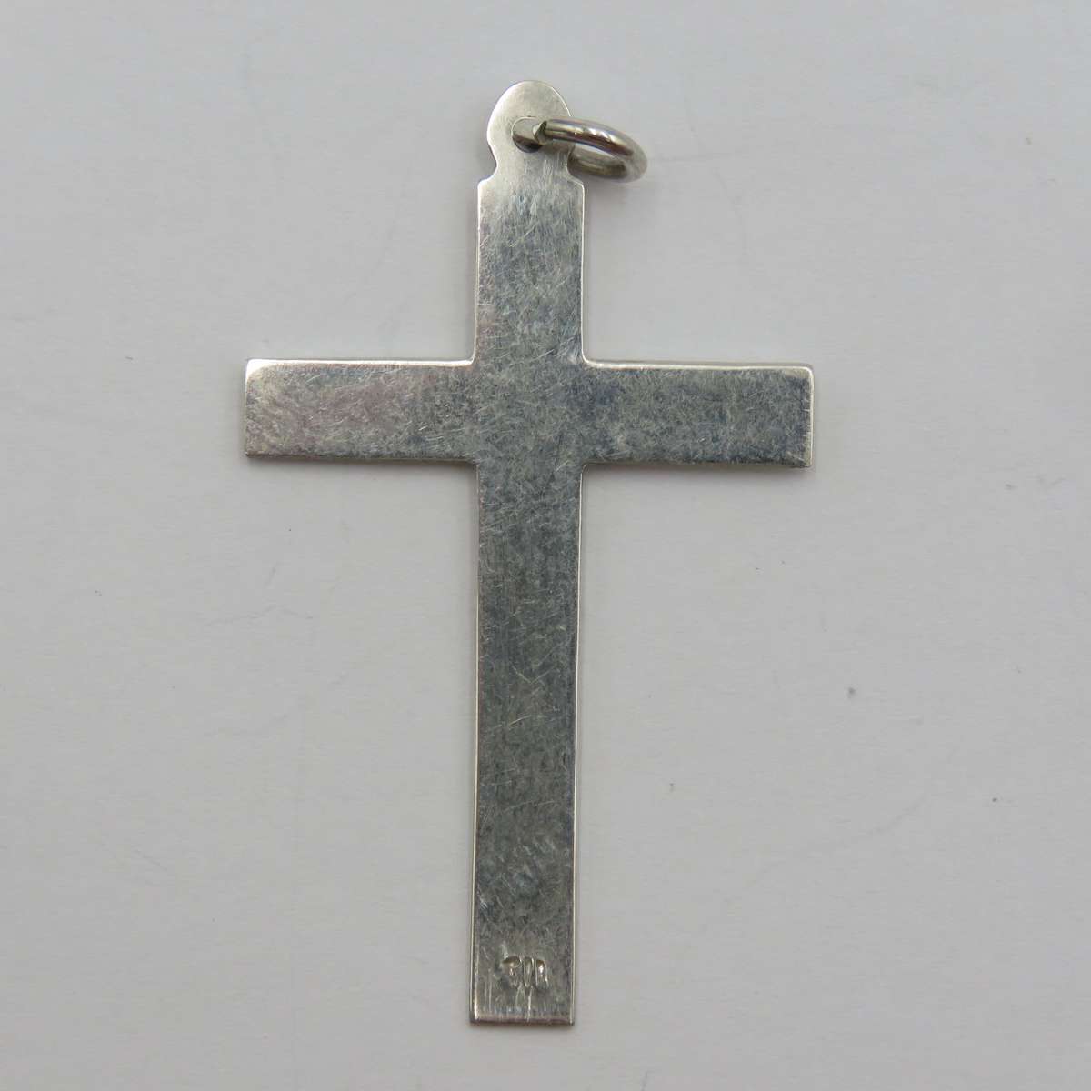 Vintage silver large cross pendant - weighs 3,0g