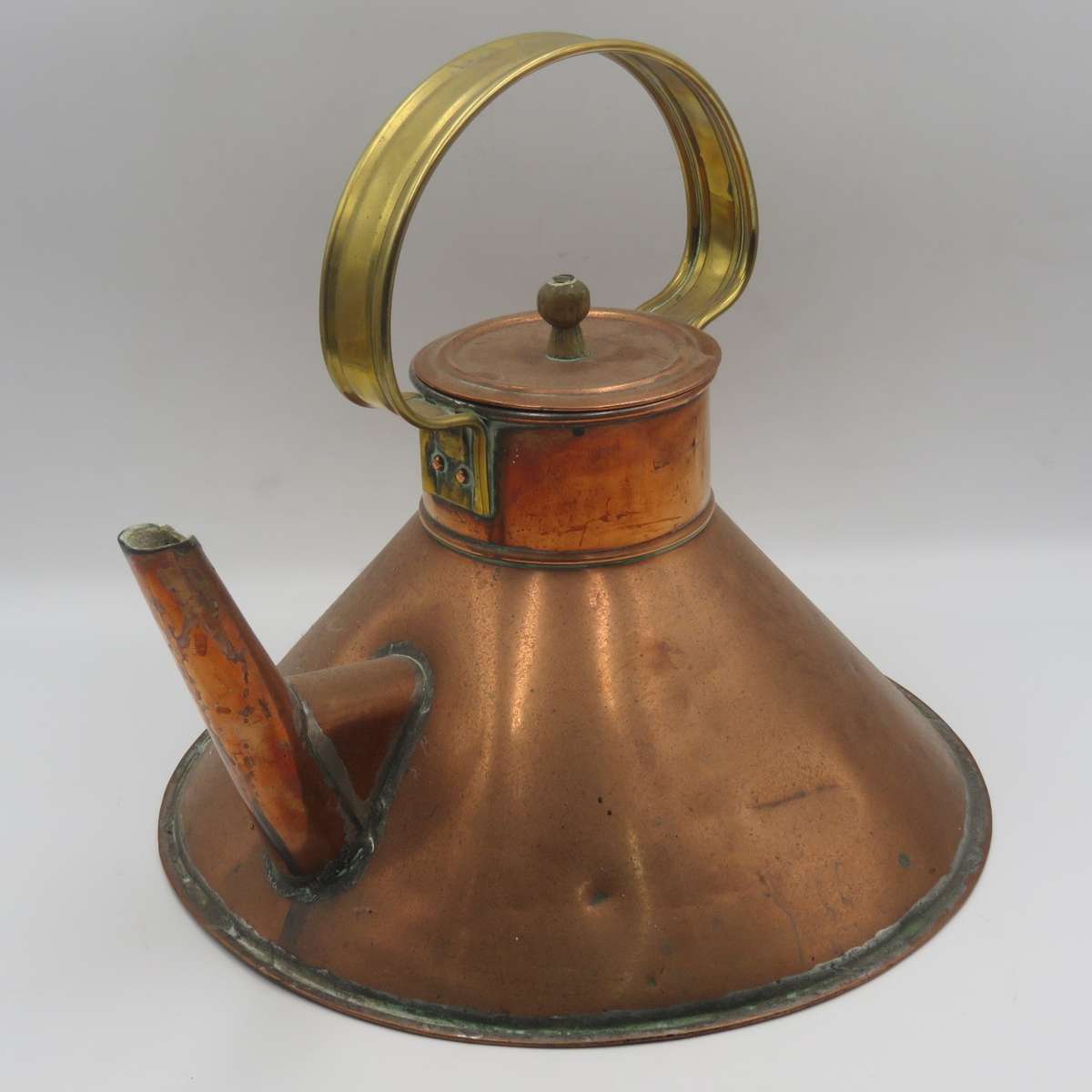 Beautiful vintage copper kettle