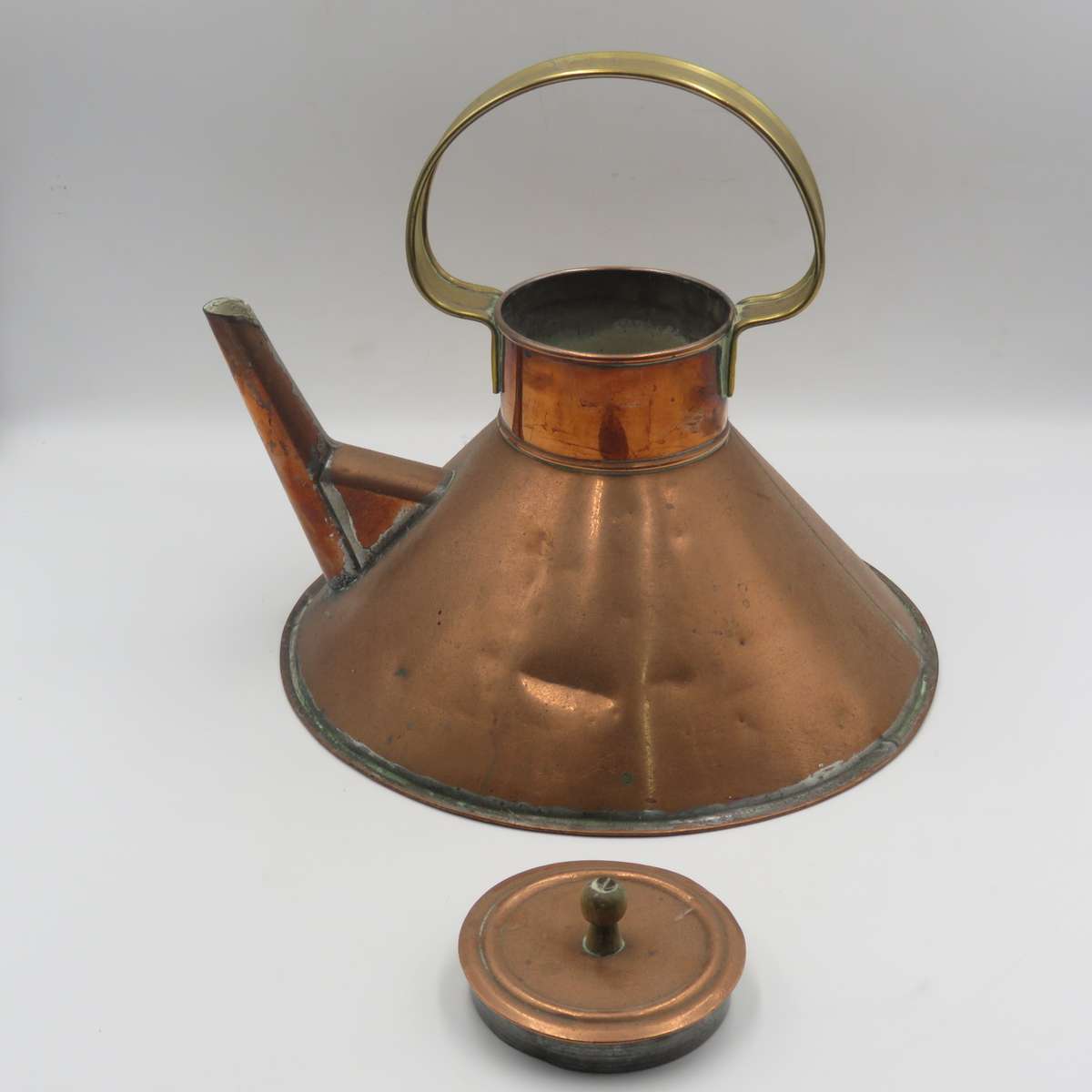 Beautiful vintage copper kettle