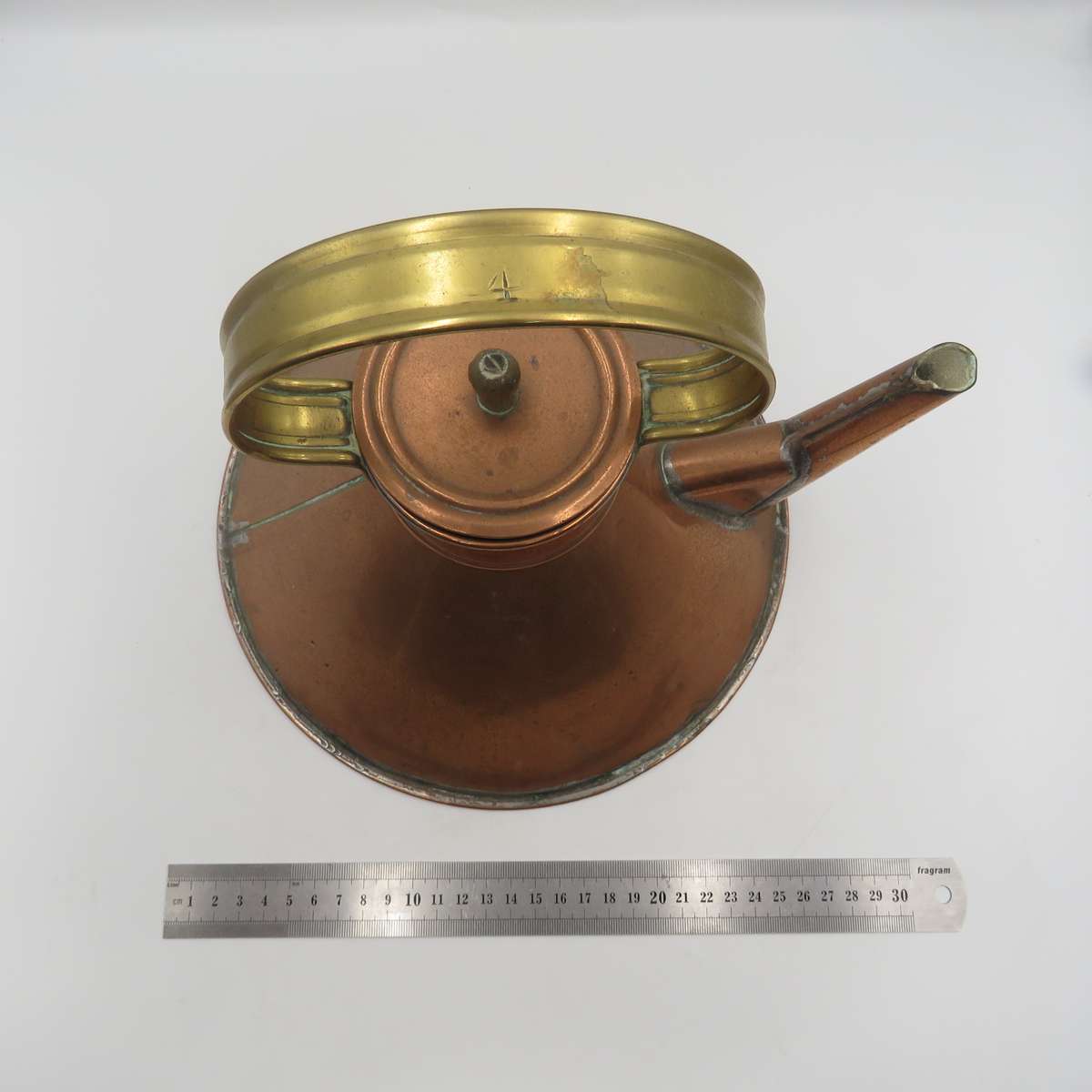 Beautiful vintage copper kettle