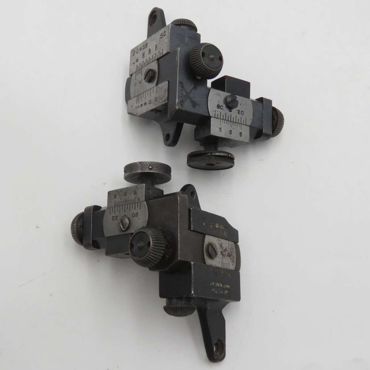 Lot of vintage rifle sight accessories