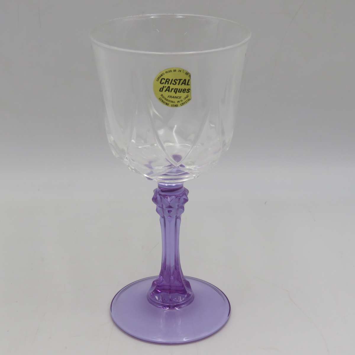 Vintage Set of 6 crystal glasses in original box