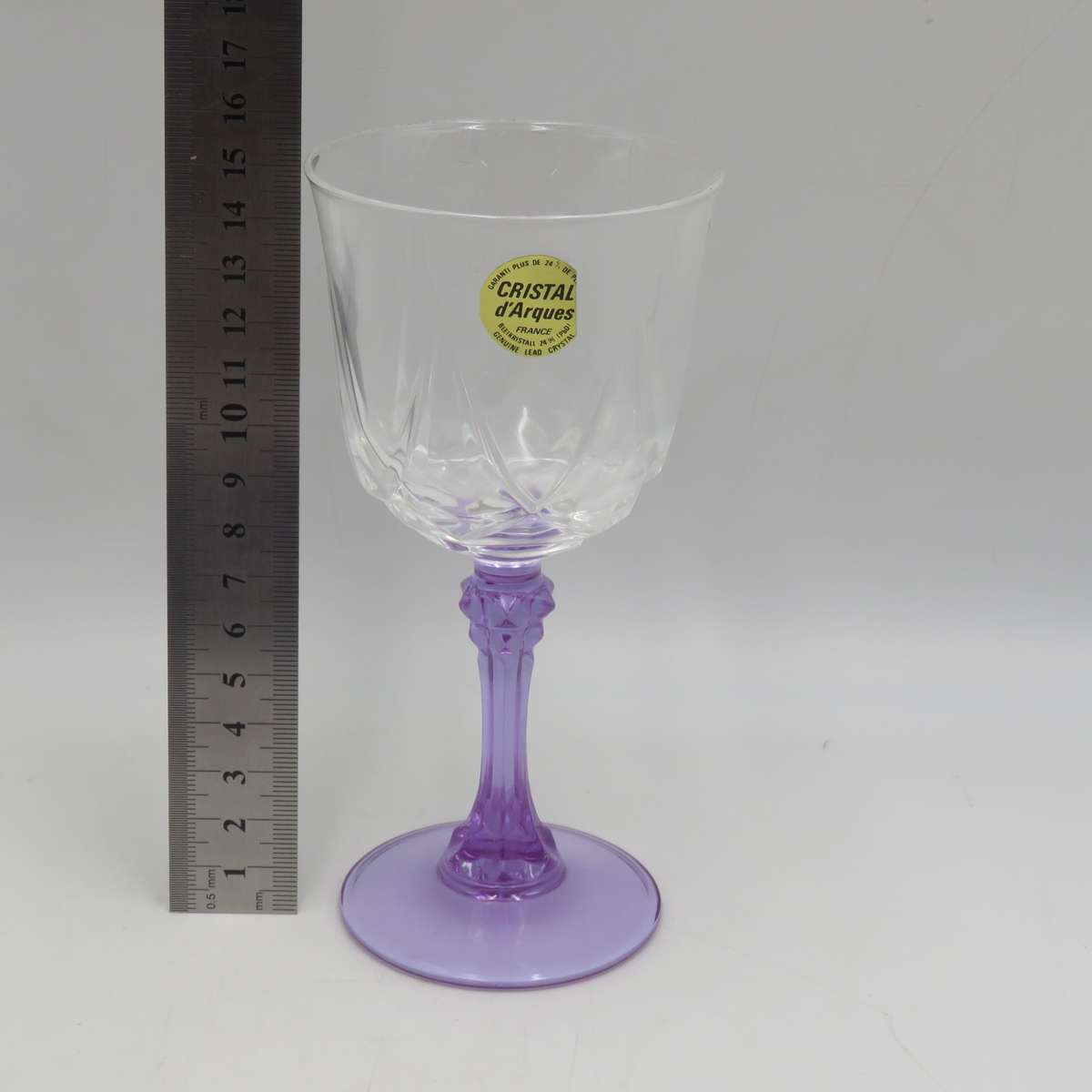 Vintage Set of 6 crystal glasses in original box