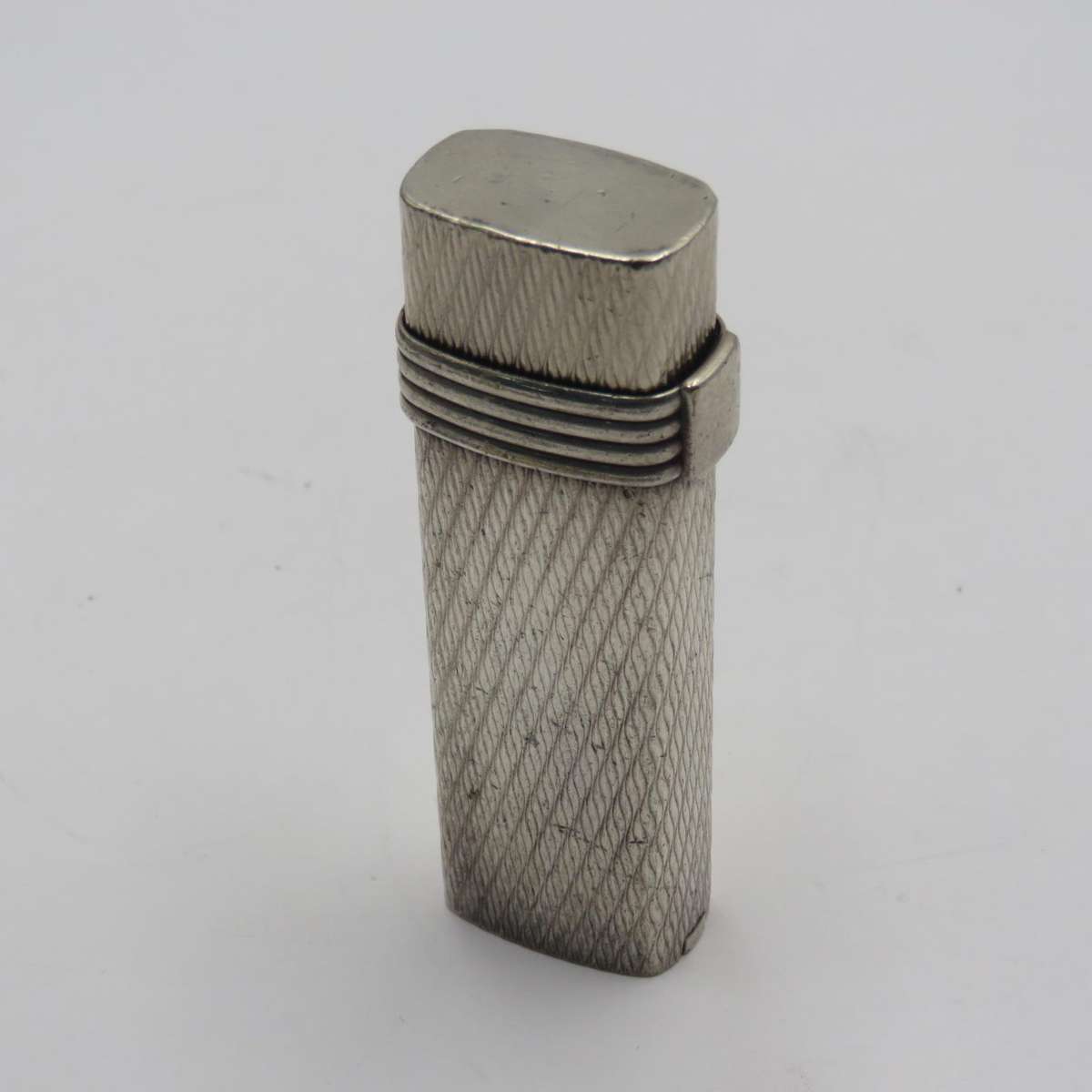 Vintage Christian Dior silverplated lighter - Working