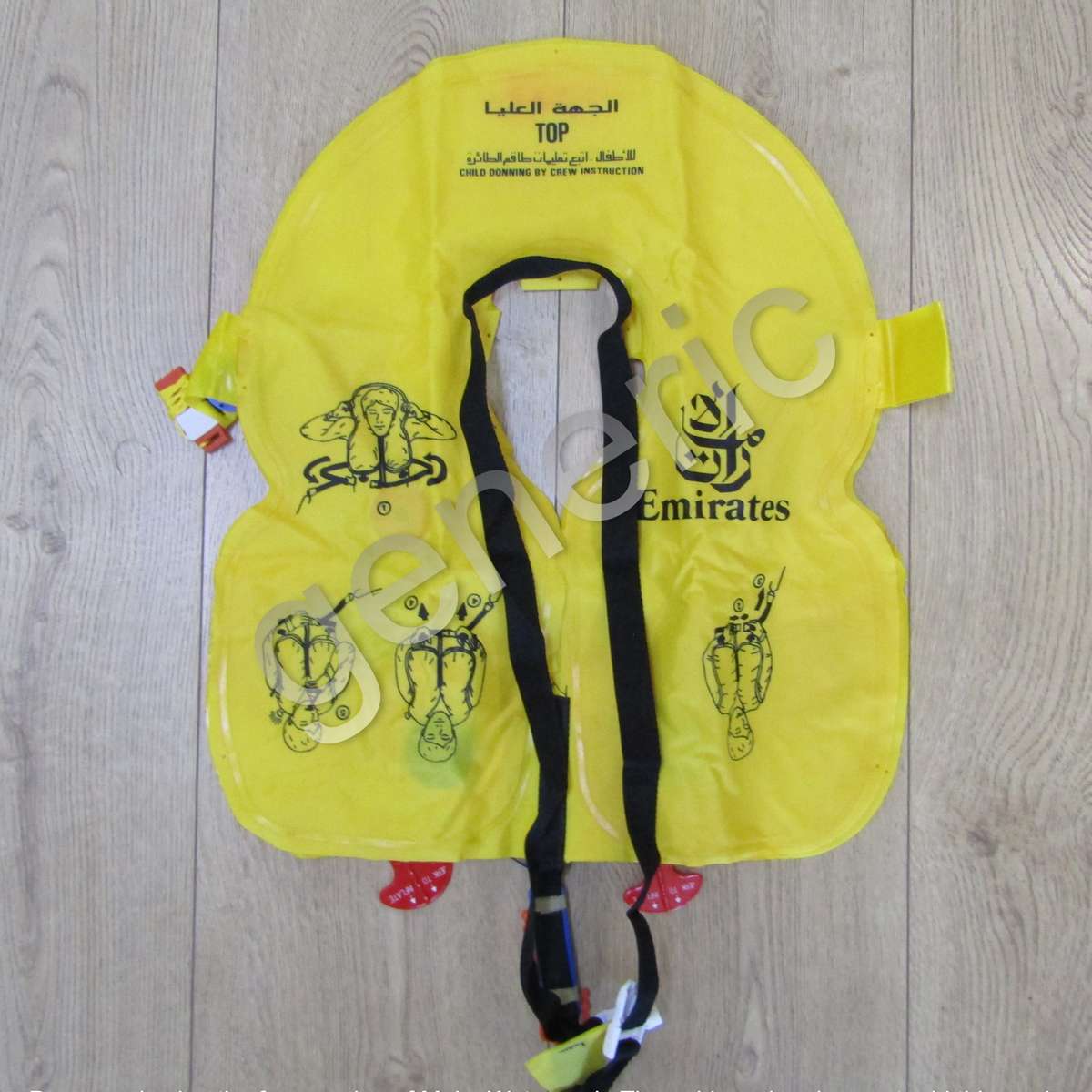 Original Aviation Emirates Life Vest - still sealed