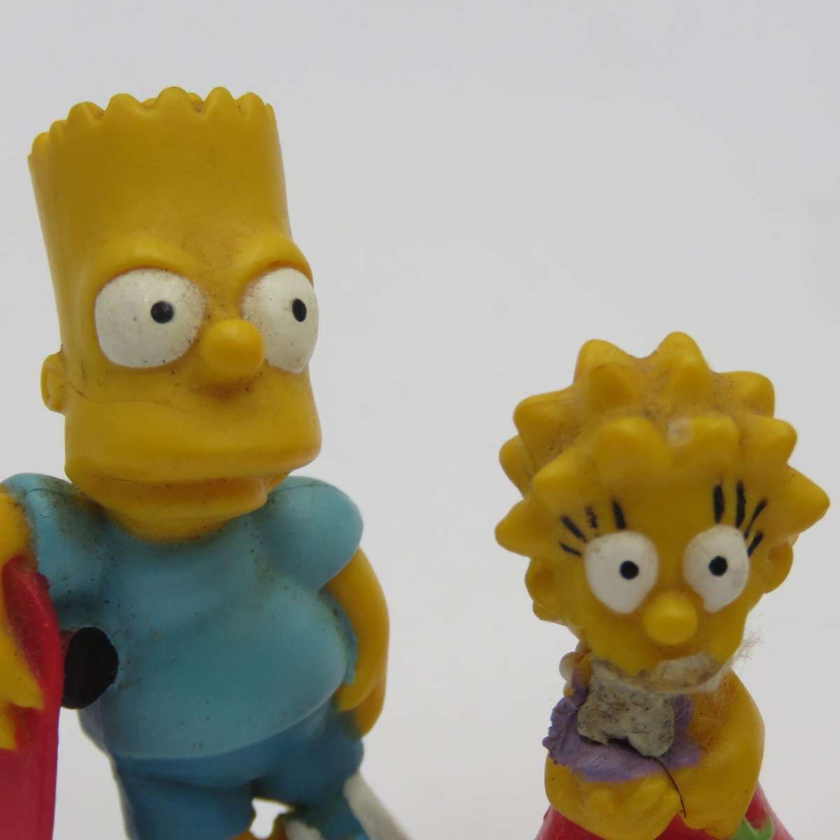 Set of 7 Fox 1997 The Simpsons family figurines