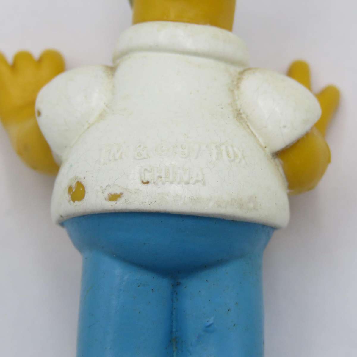 Set of 7 Fox 1997 The Simpsons family figurines