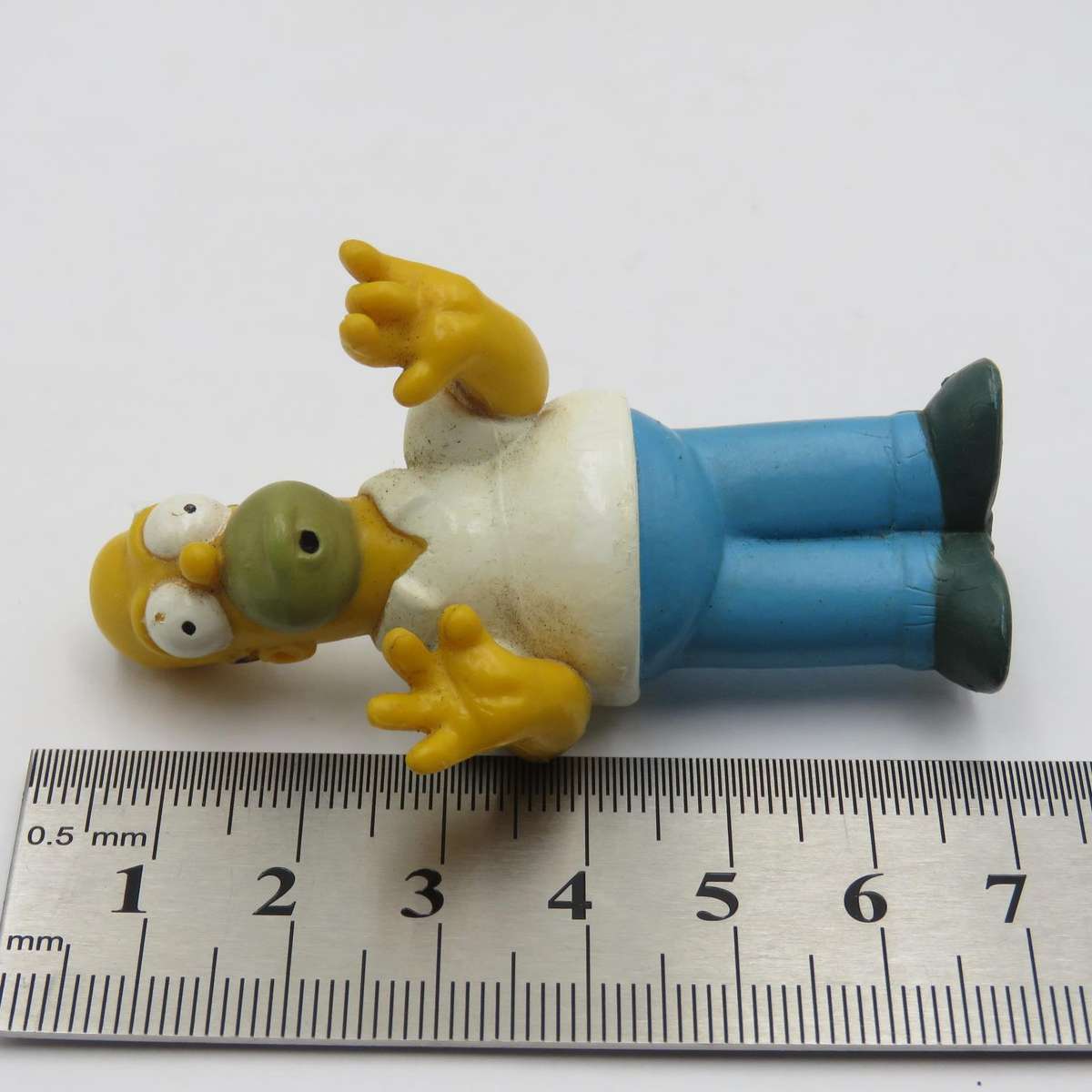 Set of 7 Fox 1997 The Simpsons family figurines