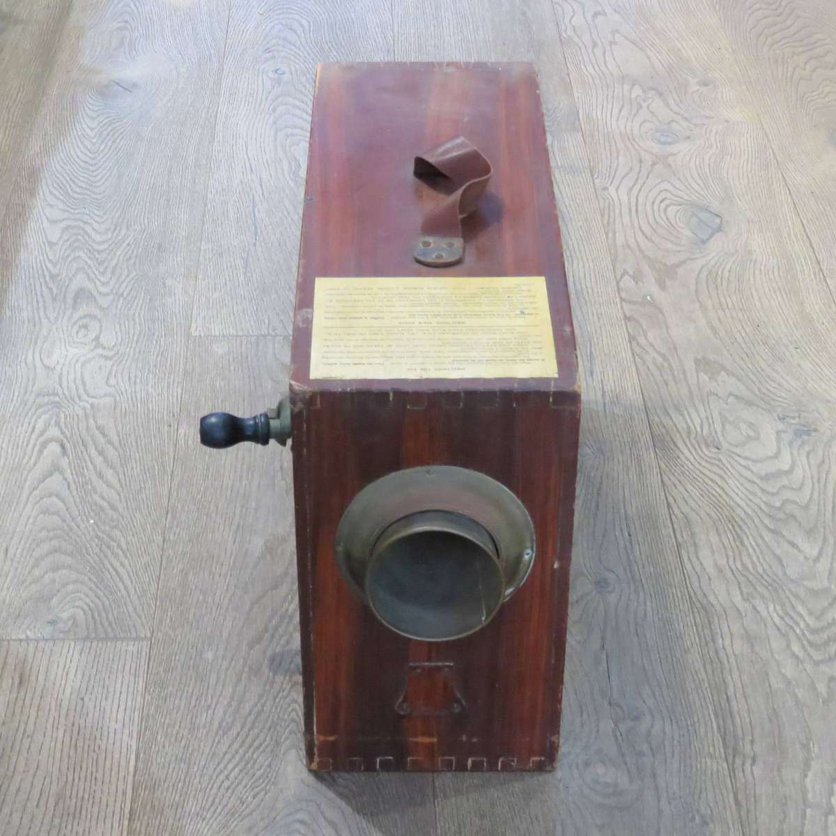 Antique Norwegian Pattern Rotary Foghorn - semi-working - top bellows hardened