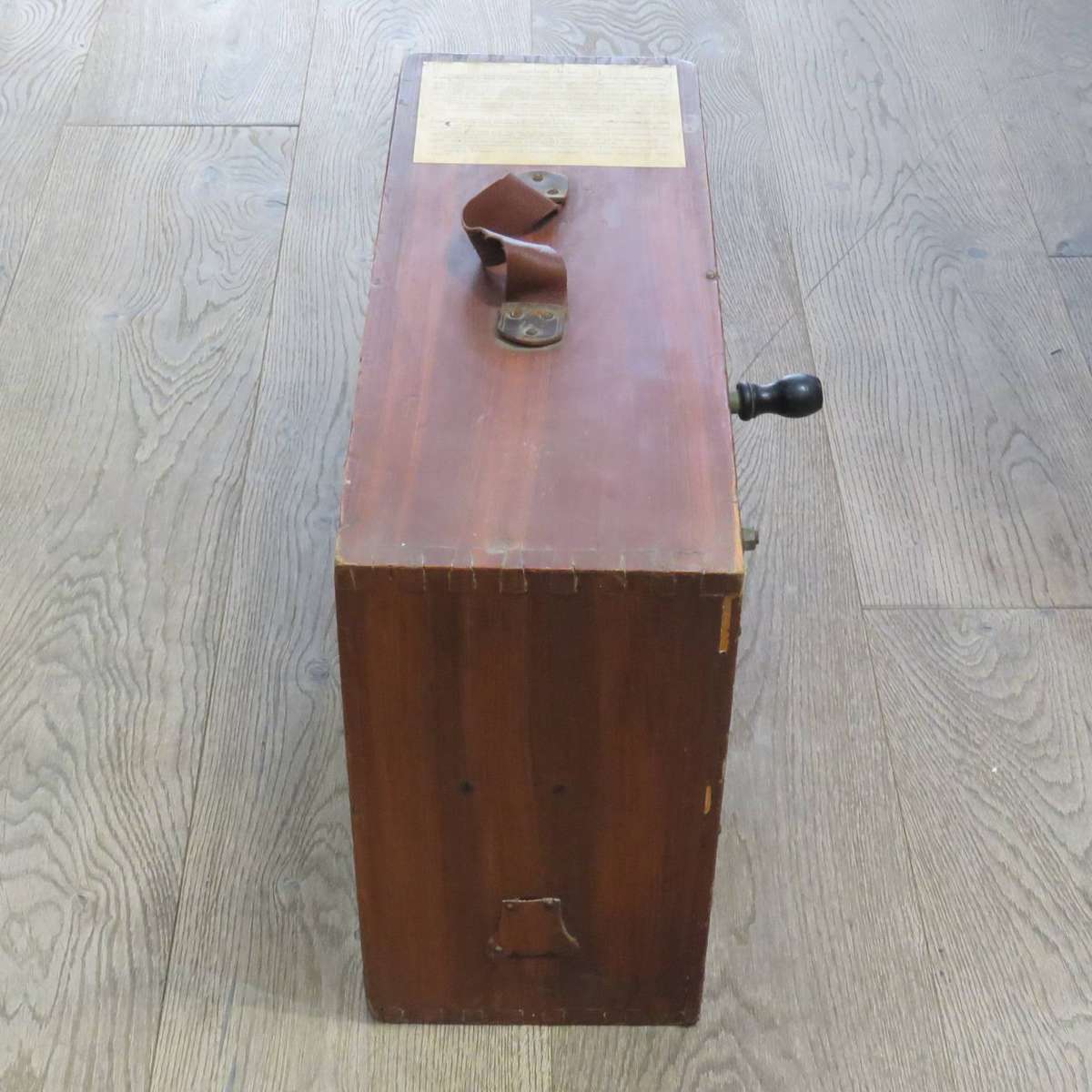 Antique Norwegian Pattern Rotary Foghorn - semi-working - top bellows hardened