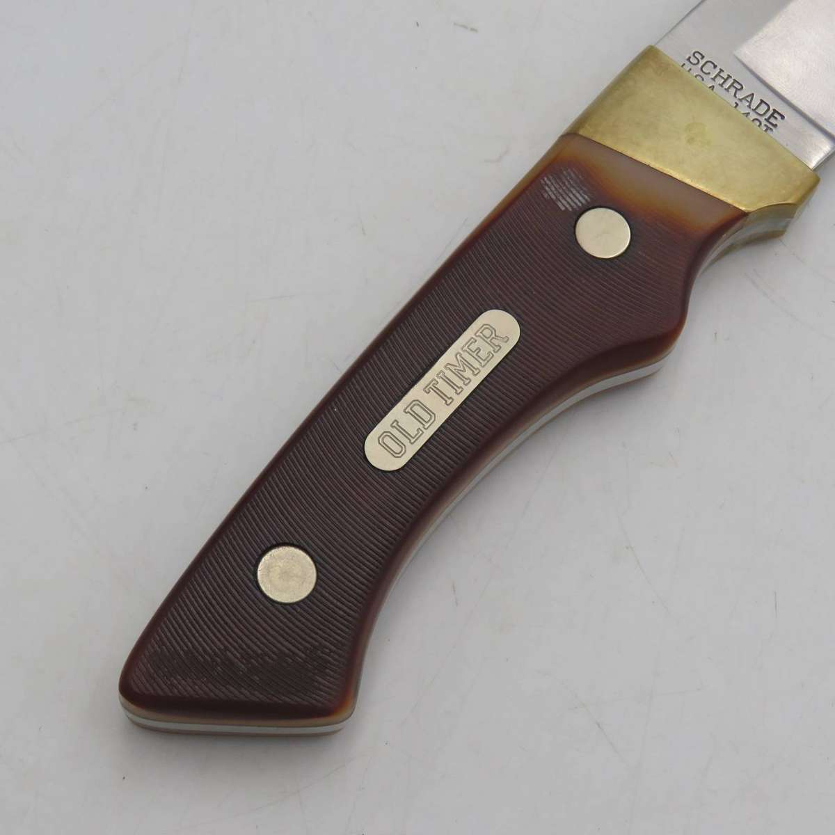 Schrade OLD Timer 140T fixed blade dagger in box with sheath