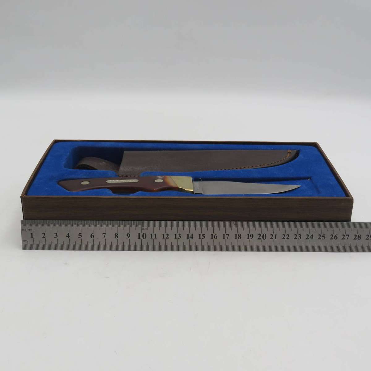 Schrade OLD Timer 140T fixed blade dagger in box with sheath