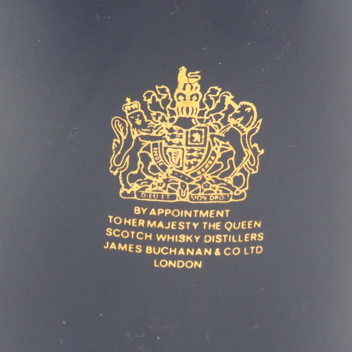 Vintage Buchanan's de luxe Scotch Whisky porcelain pitcher