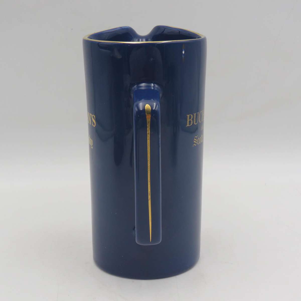 Vintage Buchanan's de luxe Scotch Whisky porcelain pitcher