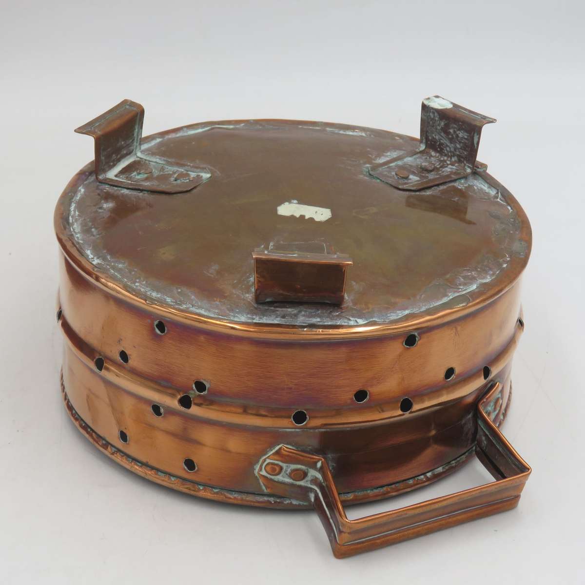 Vintage Copper konfoor and Tessie