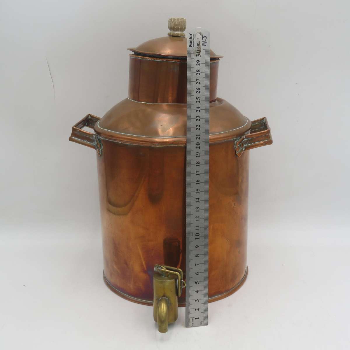 Vintage Copper konfoor and Tessie