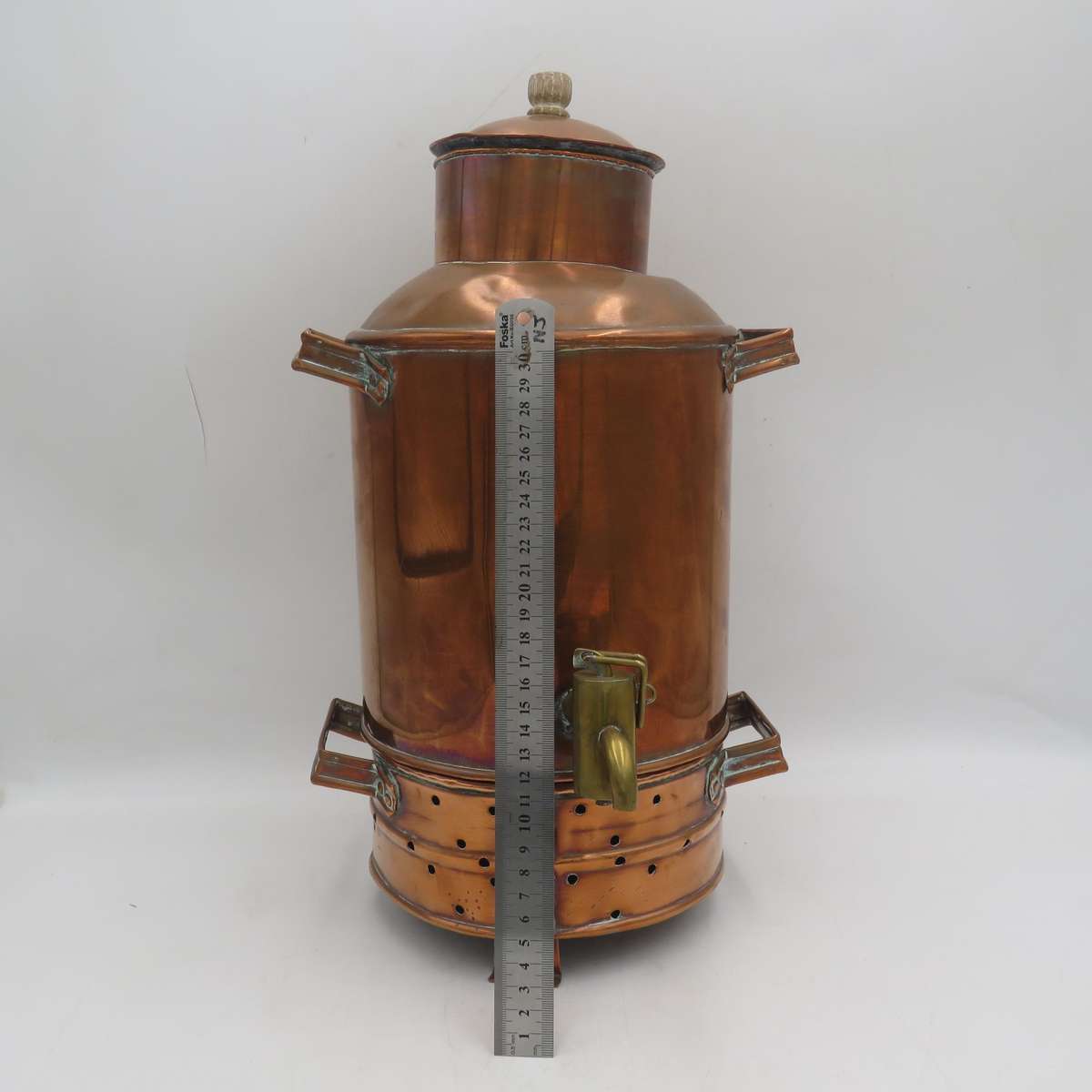 Vintage Copper konfoor and Tessie