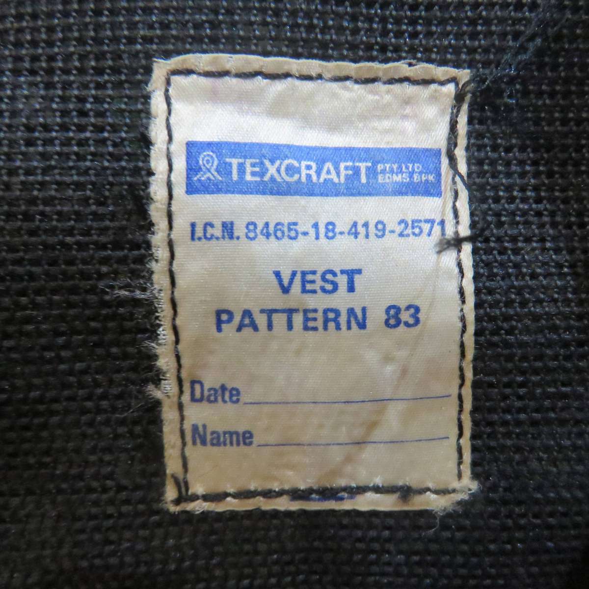 SADF Nutria Pattern 83 battle jacket