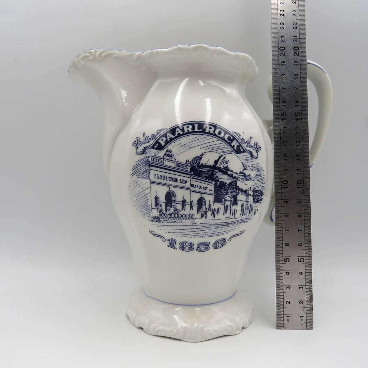 Vintage Paarl Rock Brandy porcelain pitcher